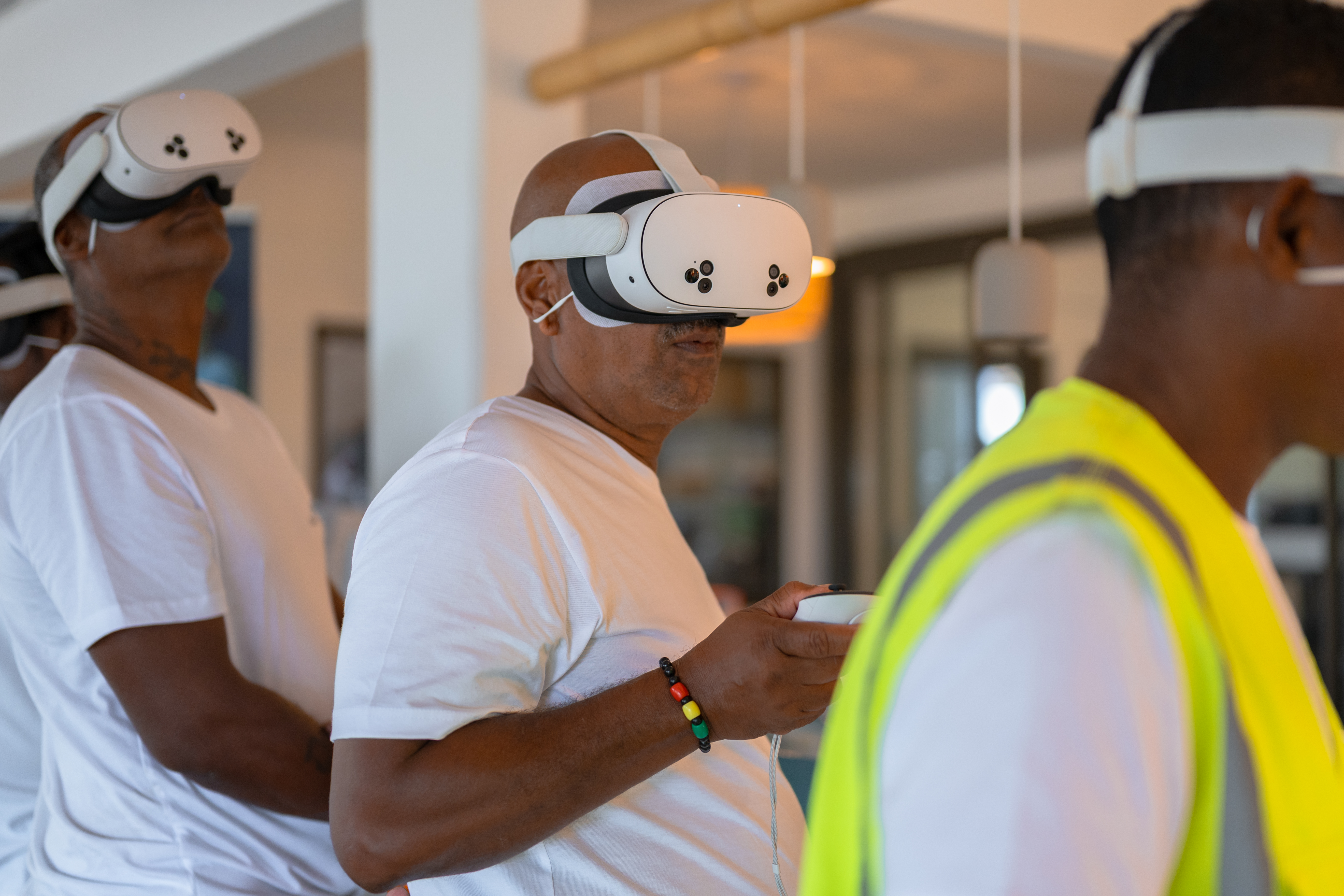 Collaborateur en formation immersive