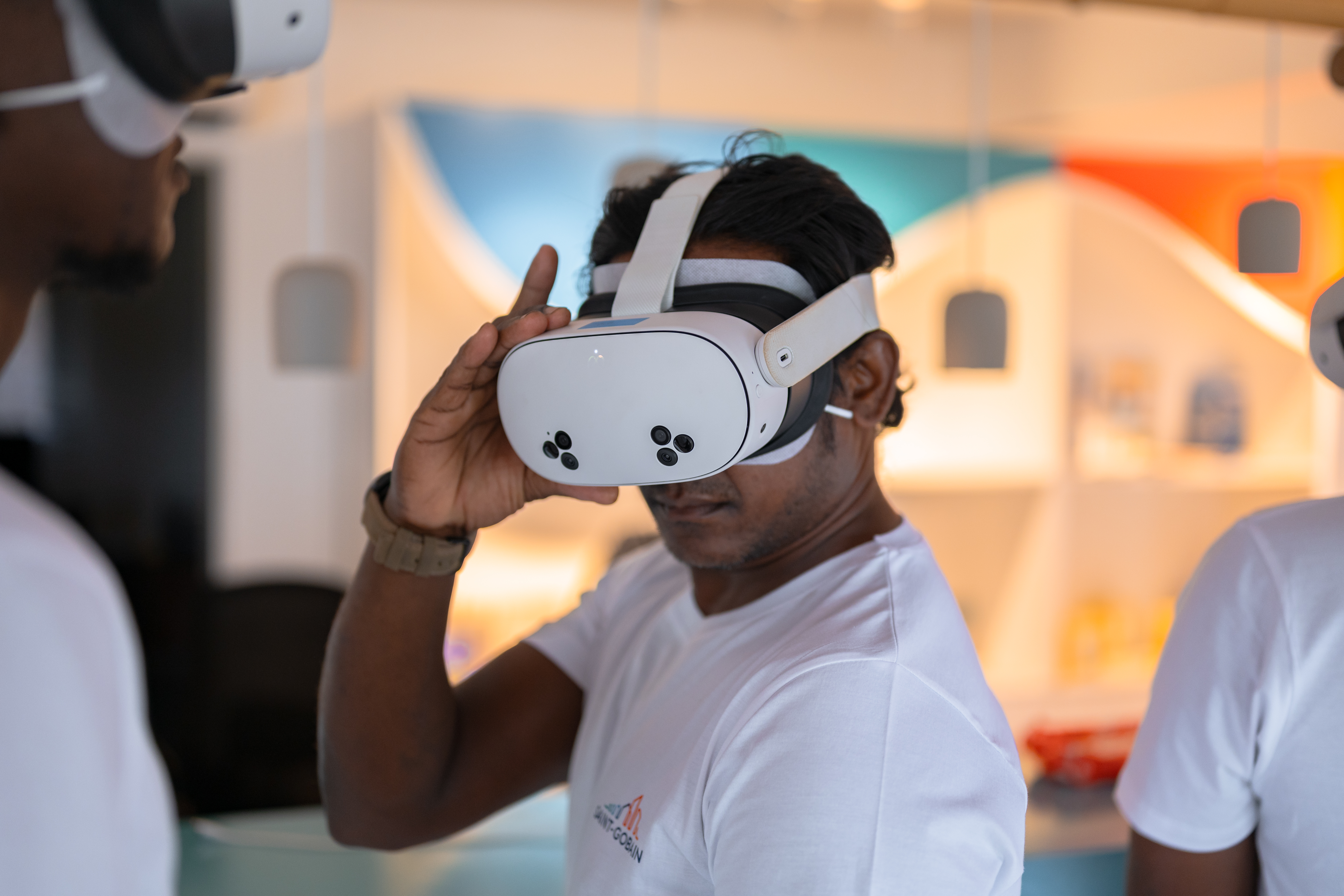 Apprenant en situation immersive